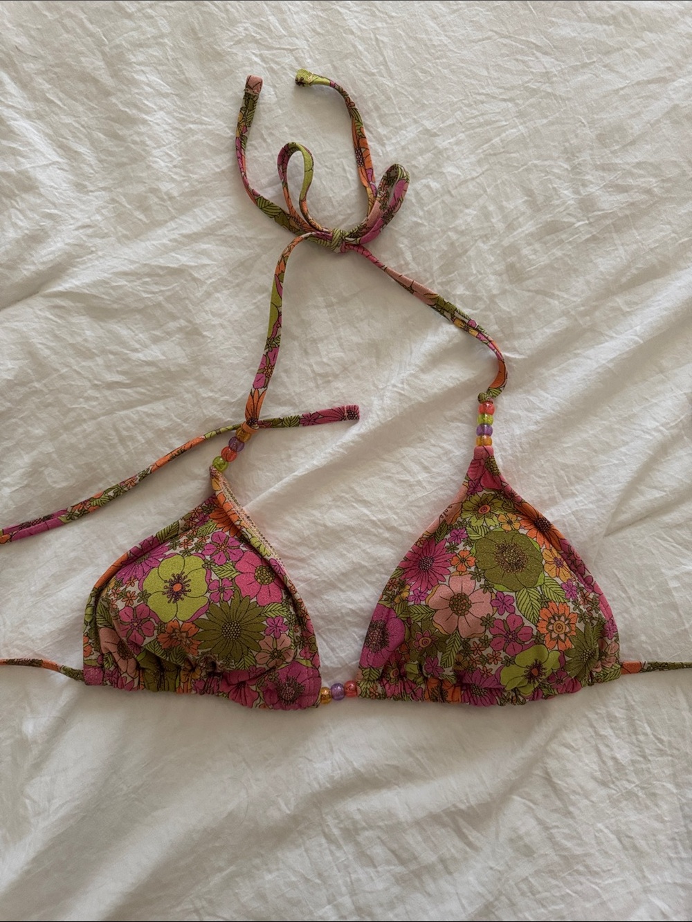 Floral Bikini Top